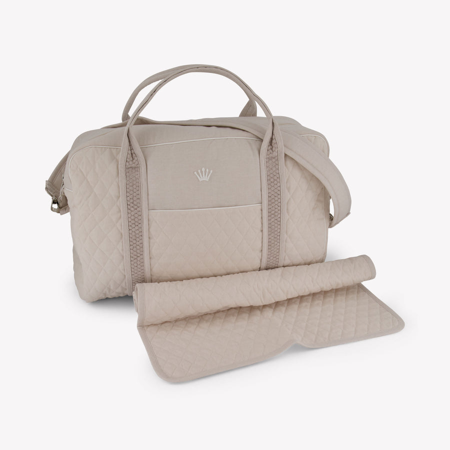 First Baby Unisex Diaper Bag  Beige