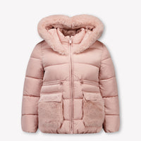 Abel & Lula Kinder Mädchen Winterjacke Hellrosa