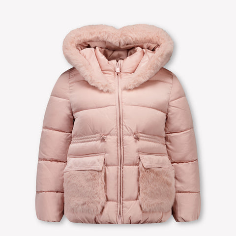 Abel & Lula Kinder Mädchen Winterjacke Hellrosa