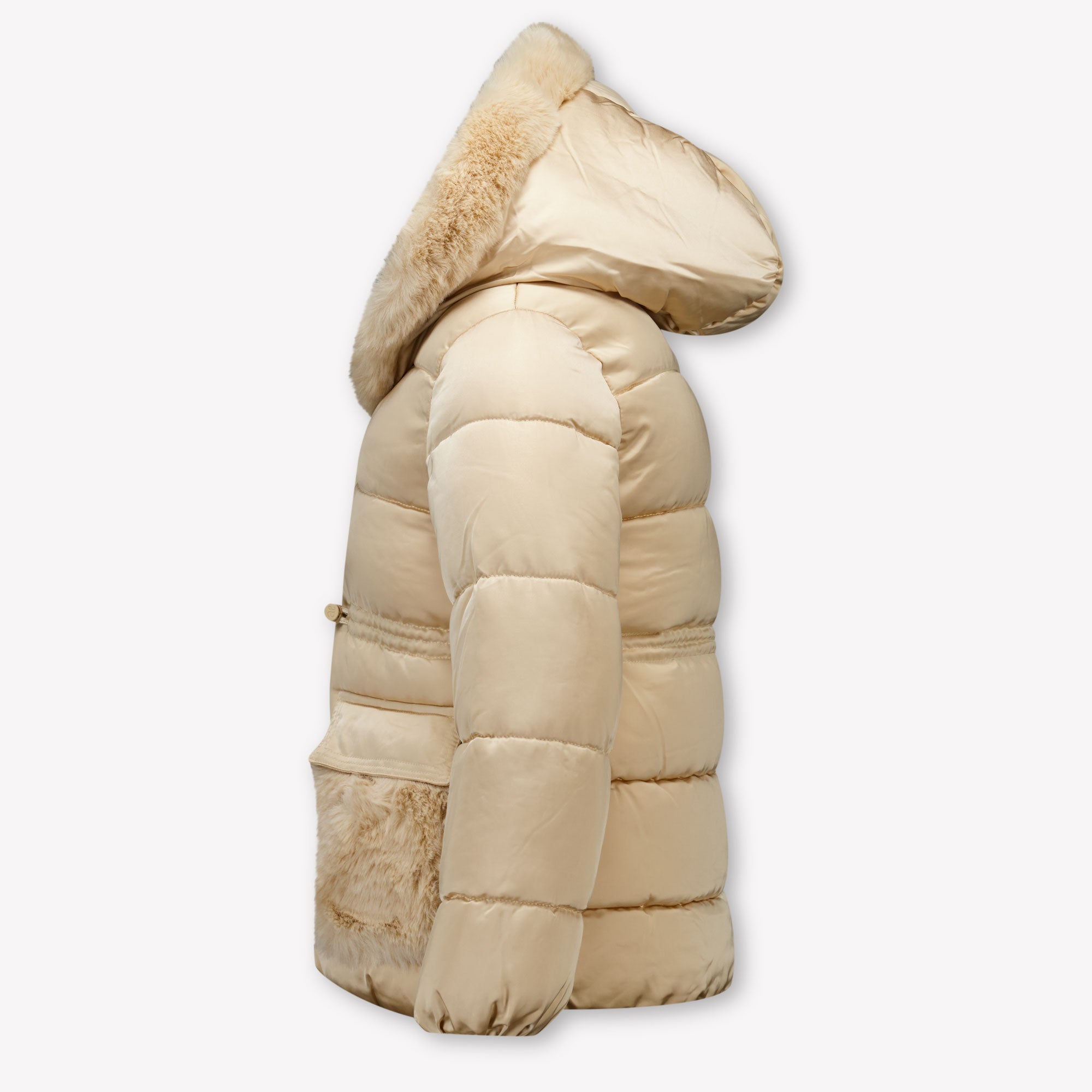 Abel & Lula Kinder Mädchen Winterjacke Beige