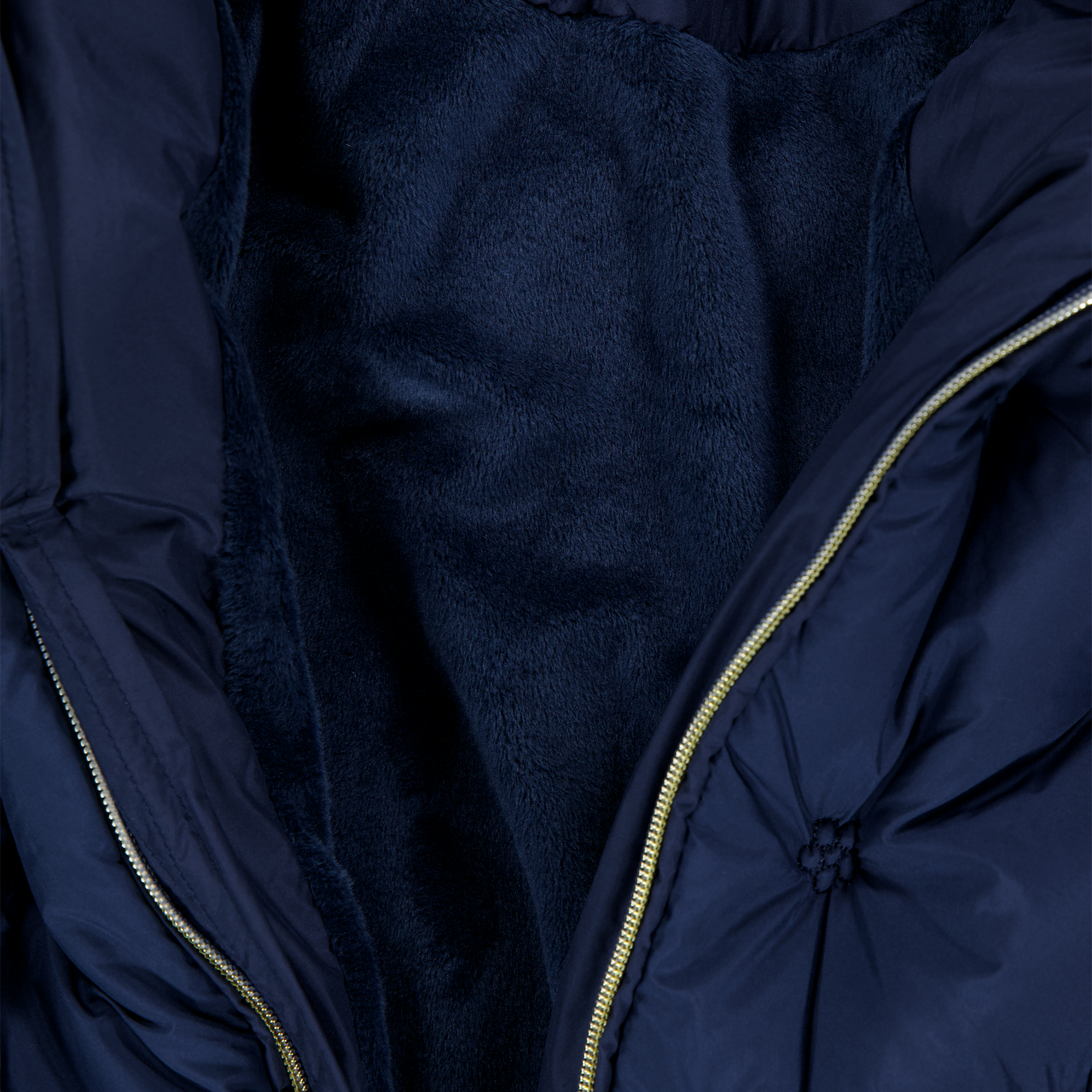Abel & Lula Kinder Mädchen Winterjacke Marineblau