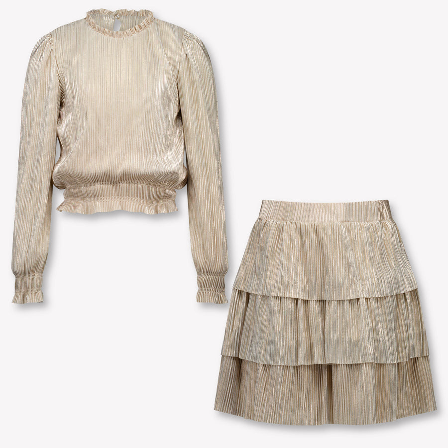 Abel & Lula Enfant Filles Se présenter Beige