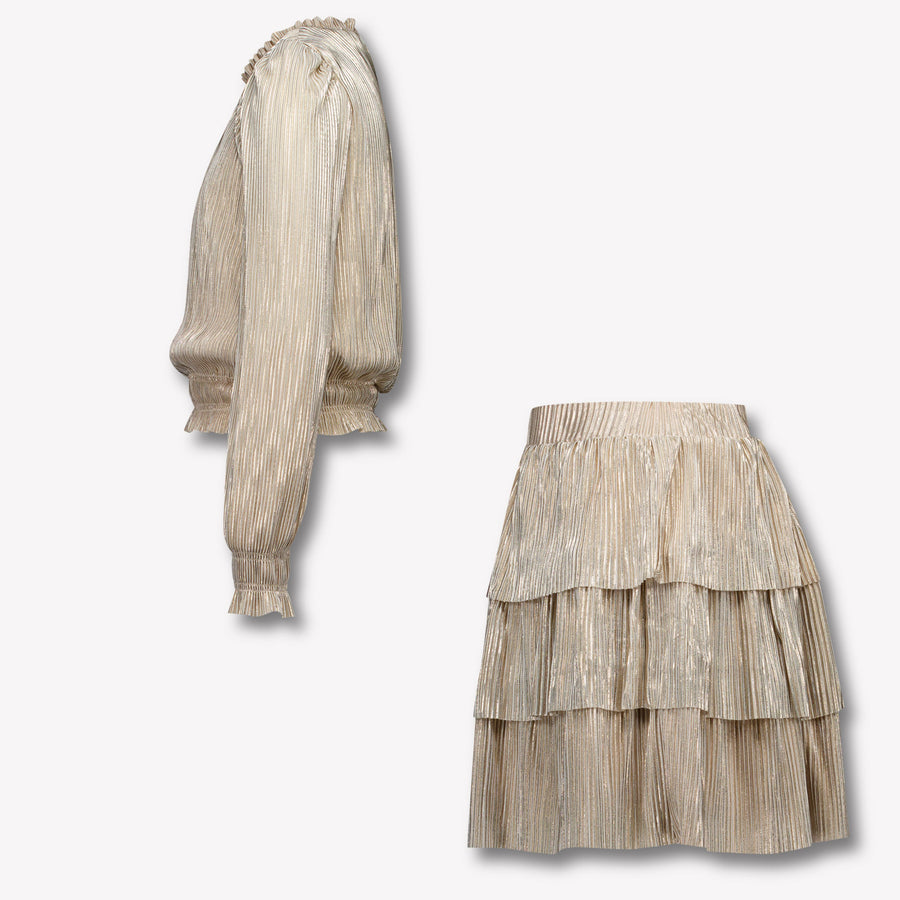 Abel & Lula Enfant Filles Se présenter Beige