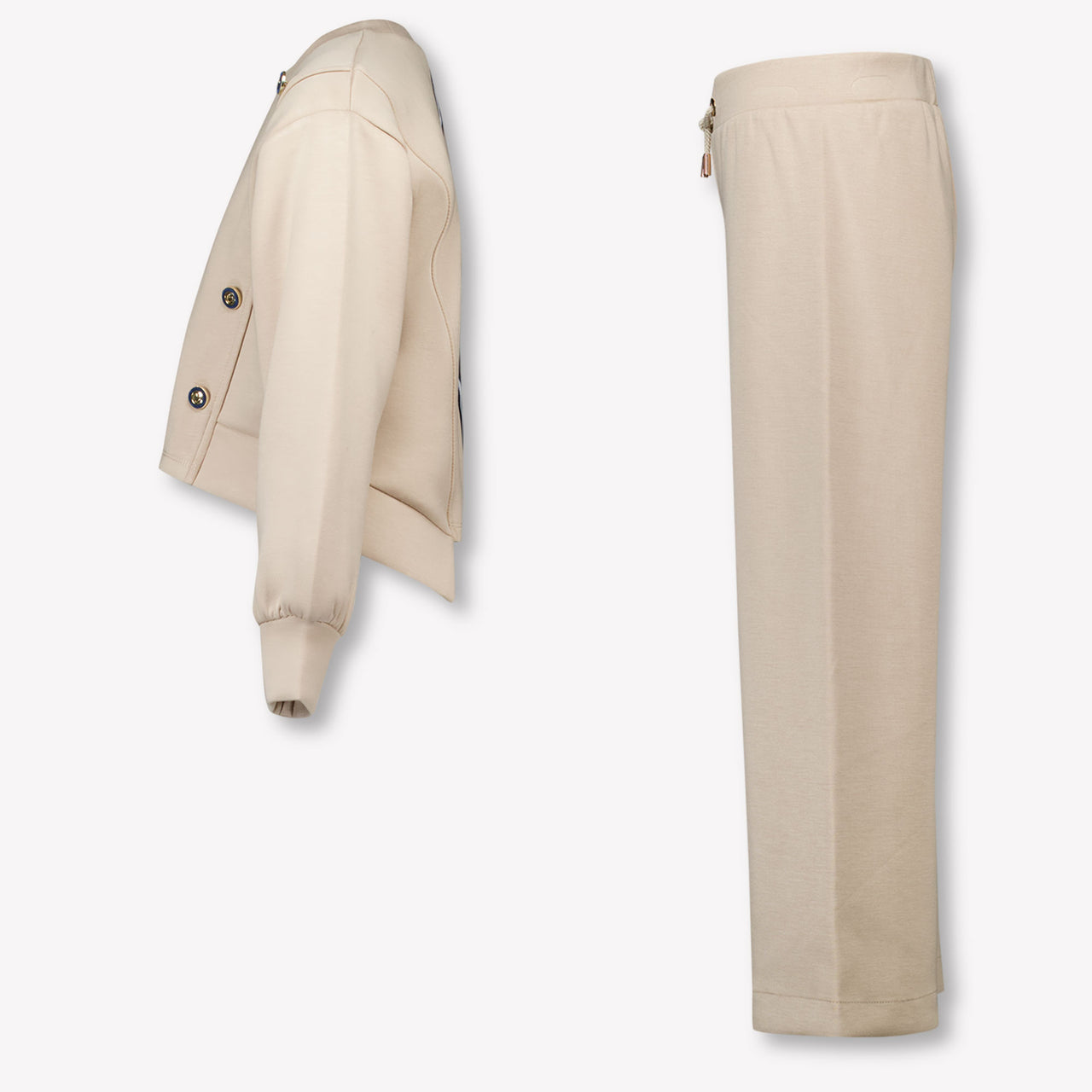 Abel & Lula Kinder Mädchen Jogging -Anzug Beige