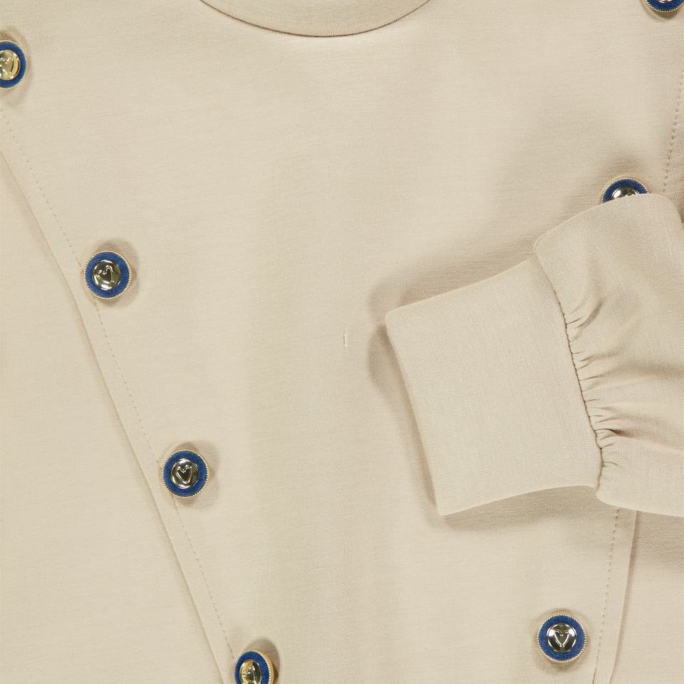 Abel & Lula Niño Chicas Traje de trote Beige