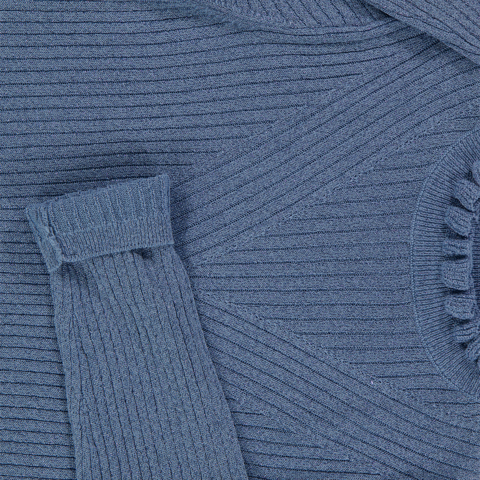 Abel & Lula Kinder Mädchen T-Shirt Blau