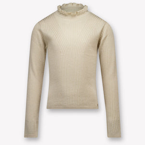 Abel & Lula Enfant Filles T-shirt Beige