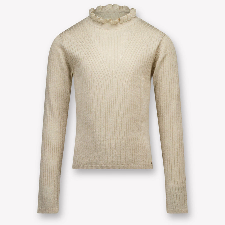 Abel & Lula Enfant Filles T-shirt Beige