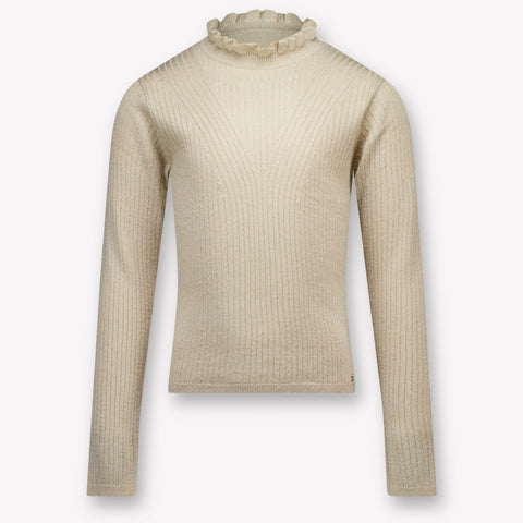 Abel & Lula Kinder Mädchen T-Shirt Beige