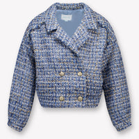 Abel & Lula Enfant Filles Veste Bleu