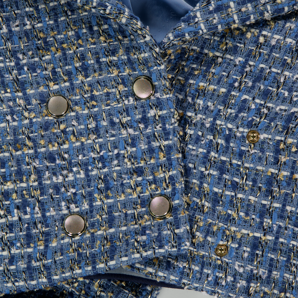 Abel & Lula Kinder Meisjes Colbert In Blauw