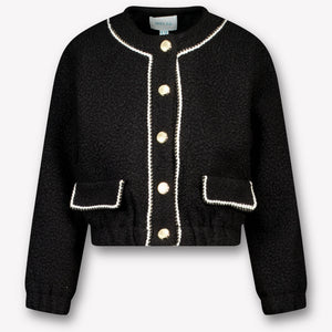 Abel & Lula Kinder Mädchen Jacke Schwarz