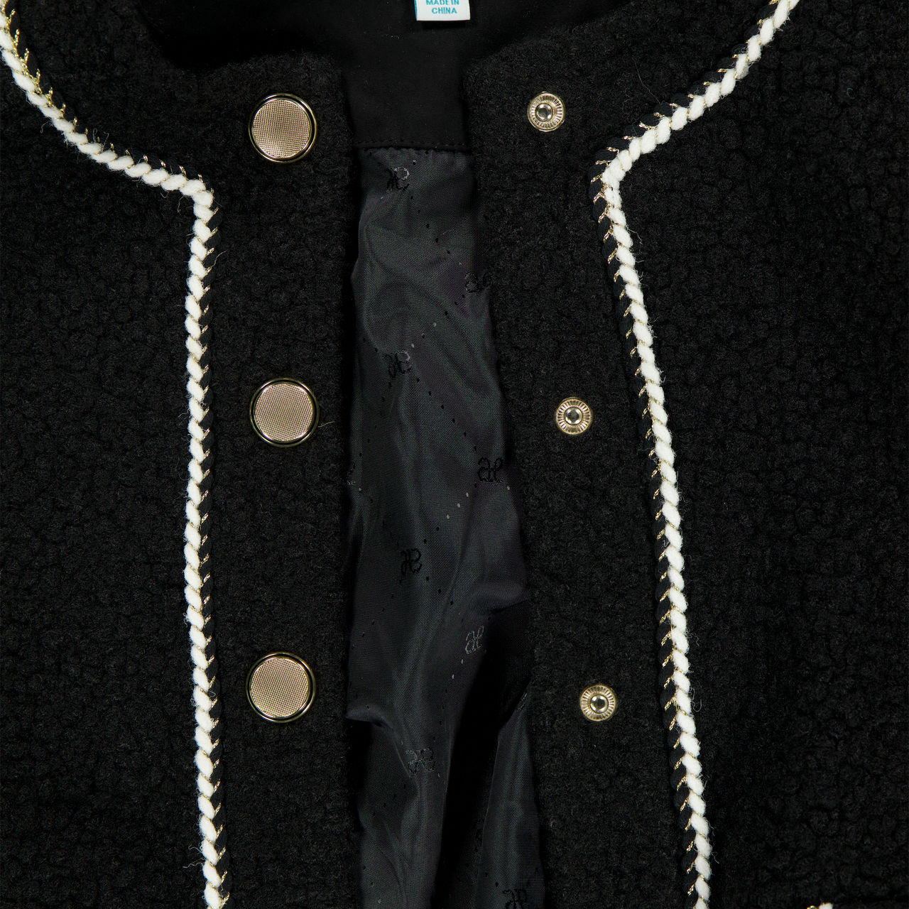 Abel & Lula Kinder Mädchen Jacke Schwarz
