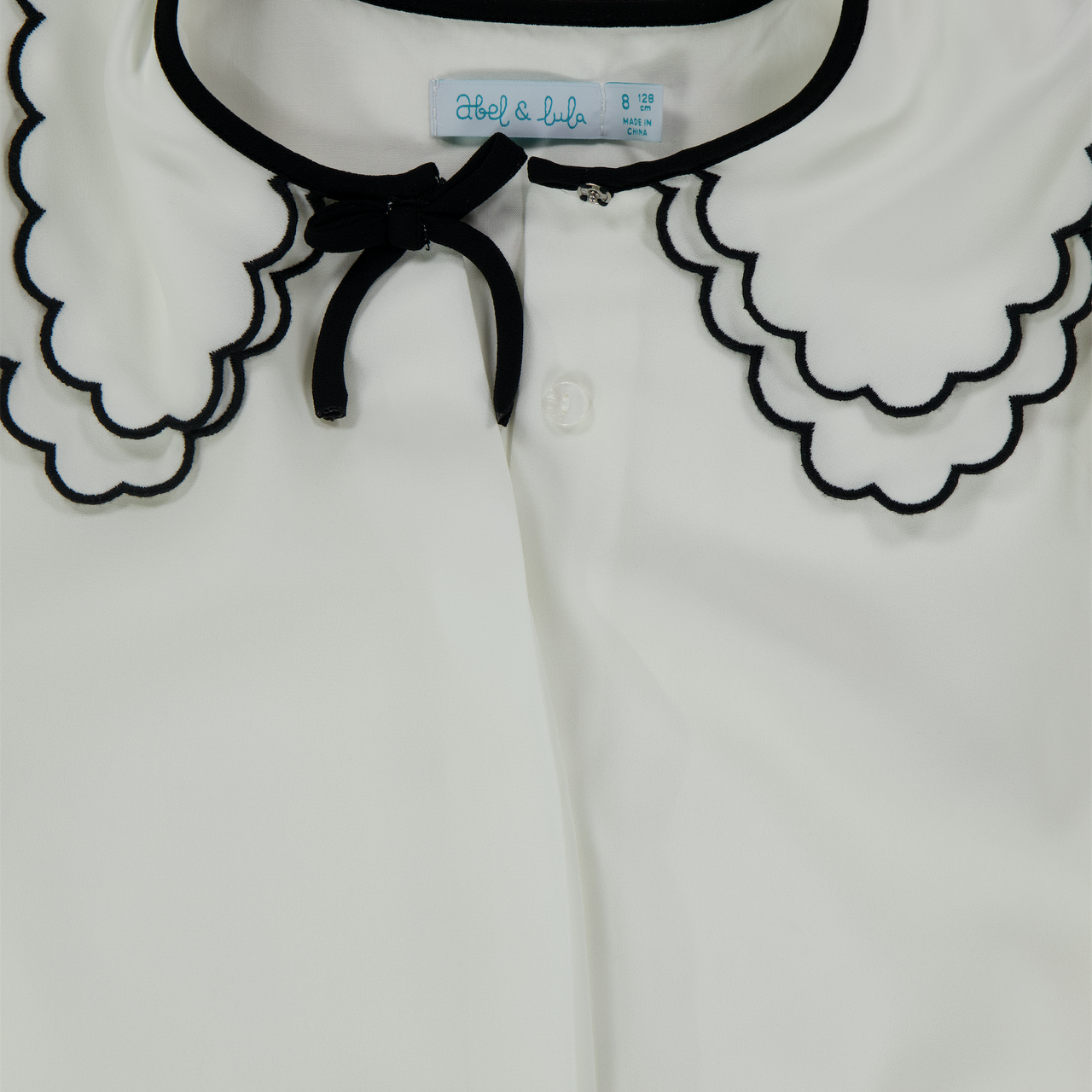Abel & Lula Ragazzo Ragazze Camicetta dentro Off White