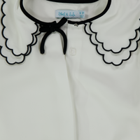 Abel & Lula Ragazzo Ragazze Camicetta dentro Off White