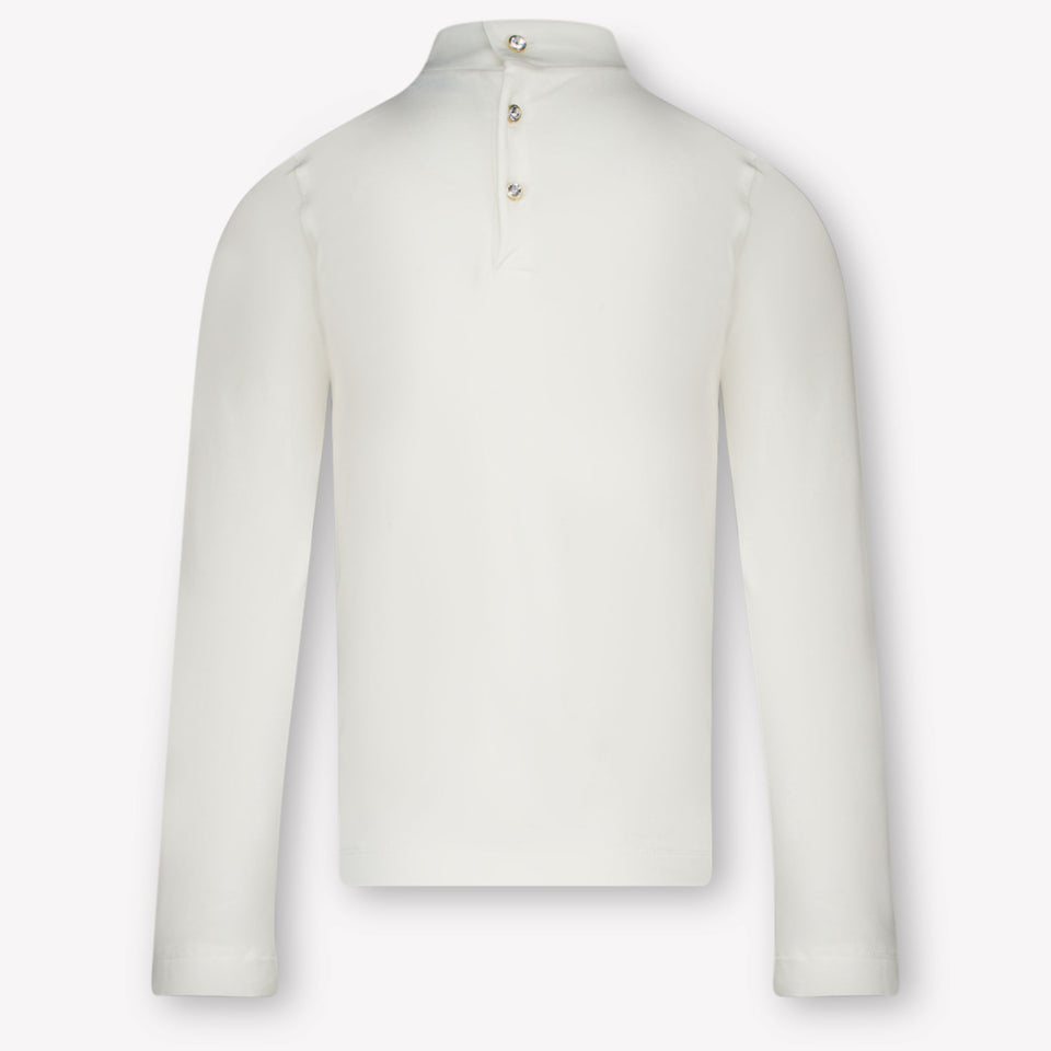 Abel & Lula Kinder Mädchen T-Shirt Grauweiß