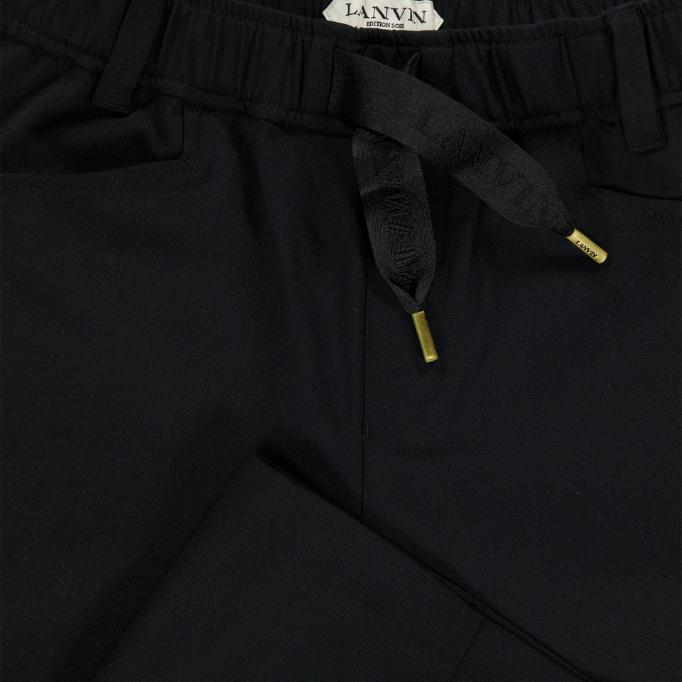 Lanvin Kinder Unisexe Pantalon Noir