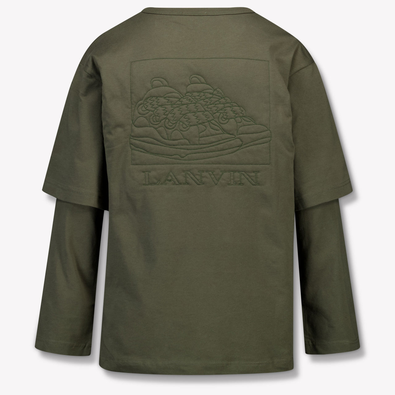 Lanvin Kinder Garçons T-shirt Armée