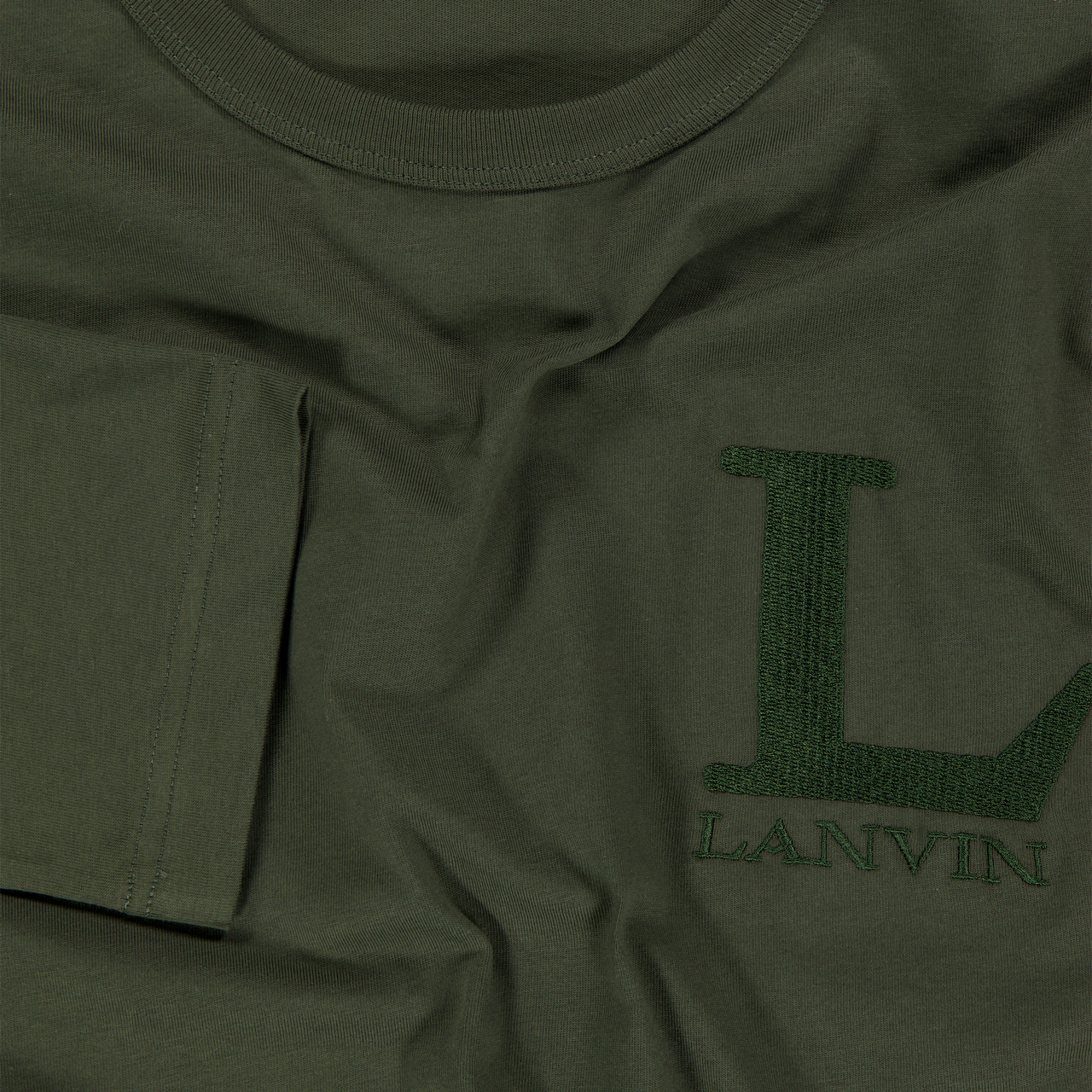 Lanvin Kinder Garçons T-shirt Armée