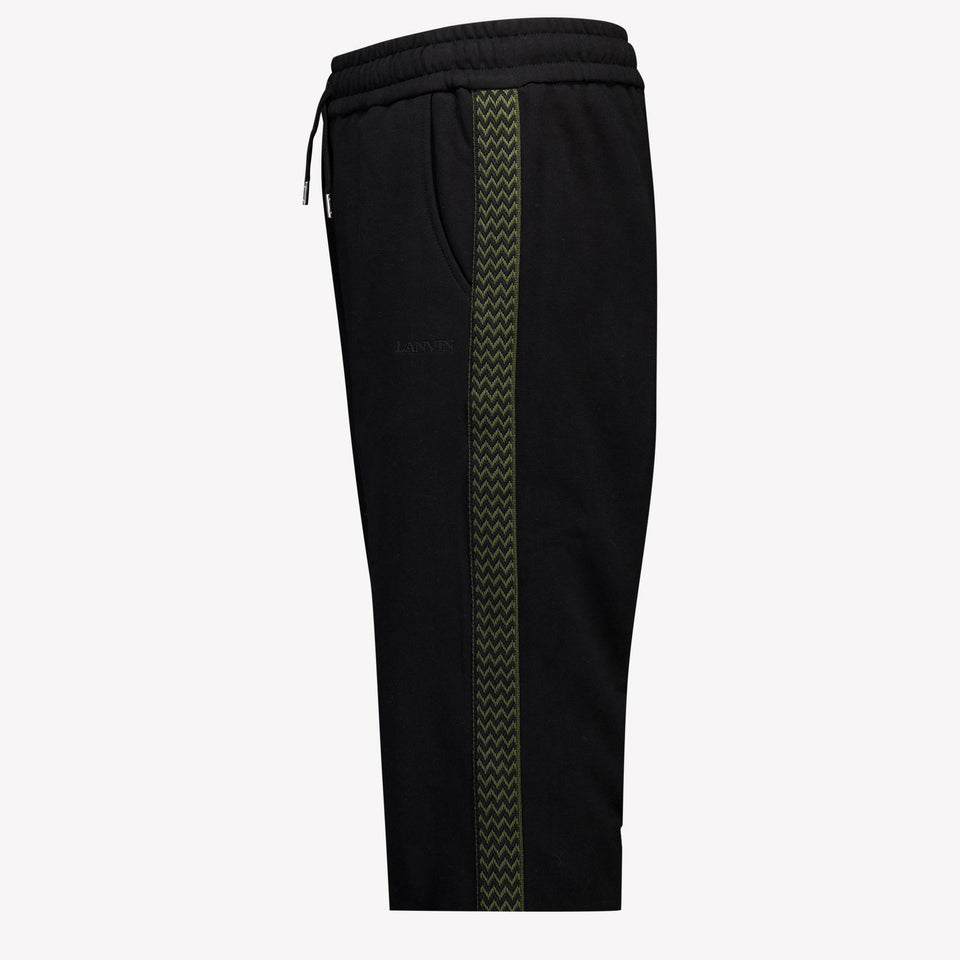 LanvKinder Jungen Hose Schwarz