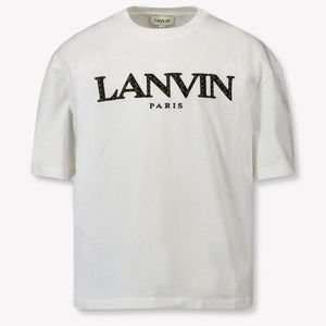 Lanvin Kinder Unisexe T-shirt en blanc