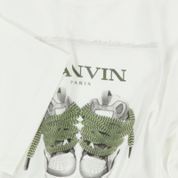 LanvKinder Unisex T-Shirt Grauweiß