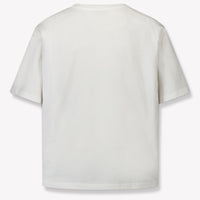 Lanvin Kinder Meisjes T-Shirt In Off White