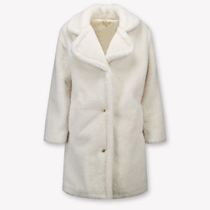 Michael Kors Enfant Filles Vestes en fausse fourrure en blanc