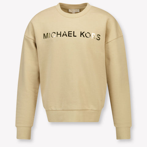 Michael Kors Niño Chicas Suéter en Beige