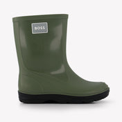 Boss Jungen Stiefel Armee