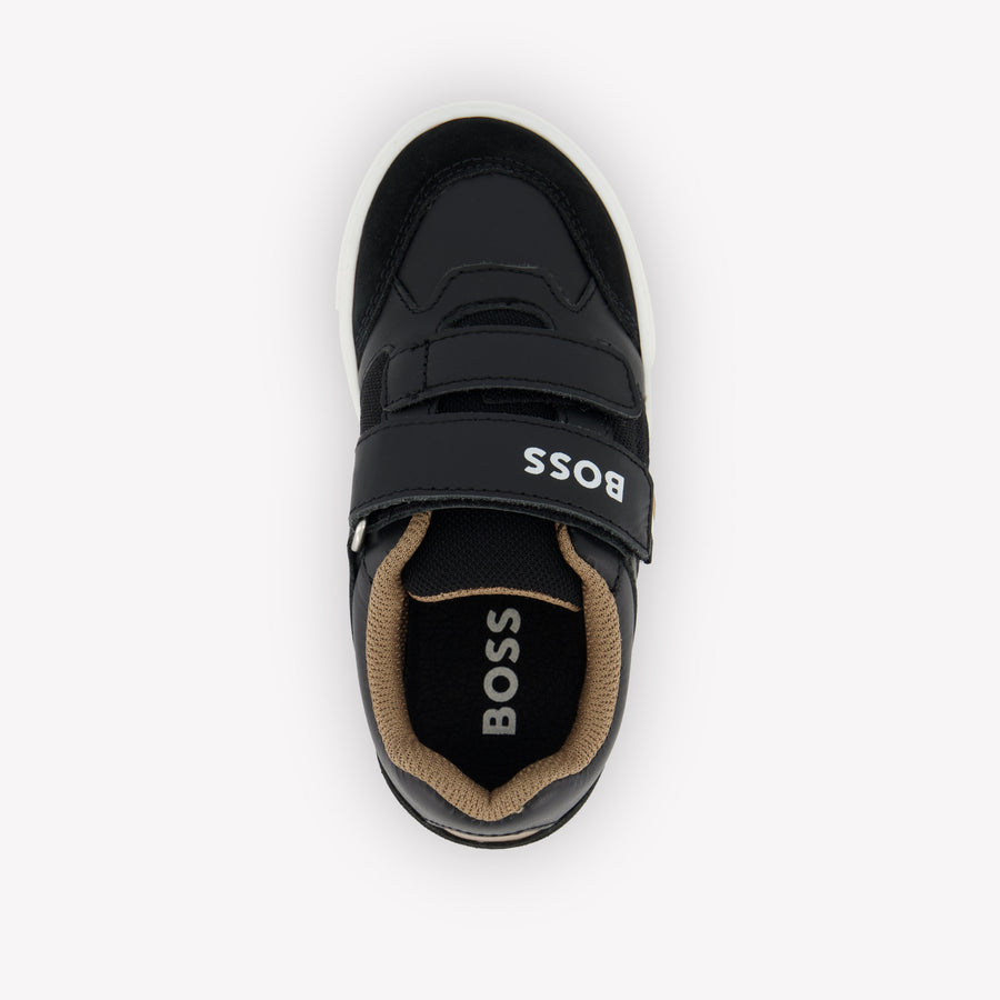 Boss Garçons Baskets Noir