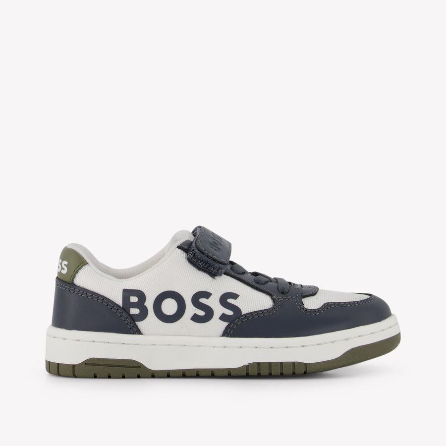 Boss Garçons Baskets Gris