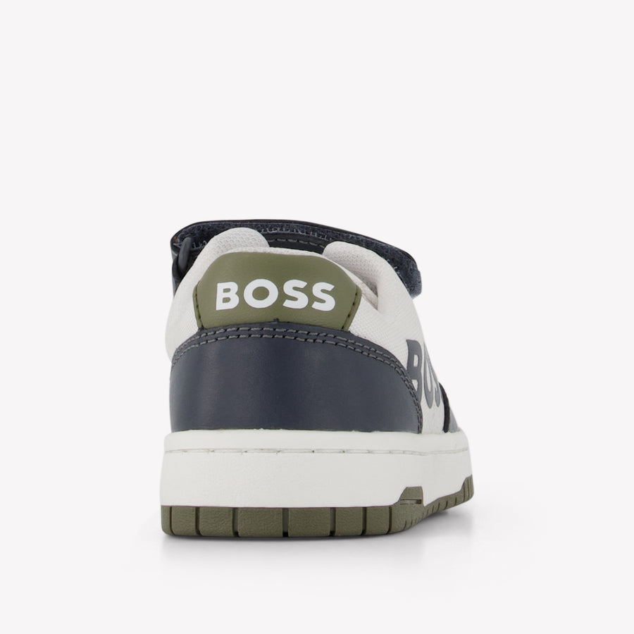 Boss Garçons Baskets Gris