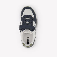 Boss Garçons Baskets Gris