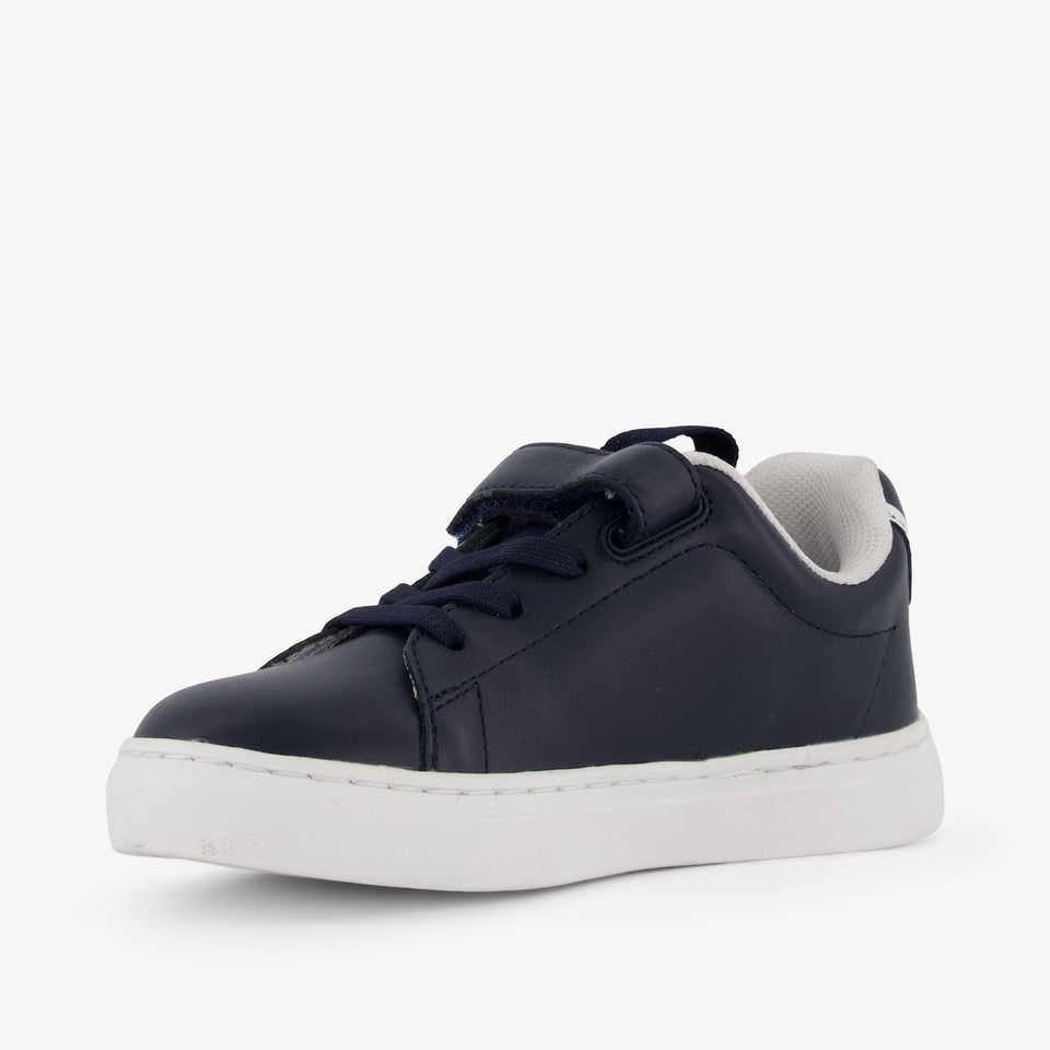 Boss Garçons Baskets Navy