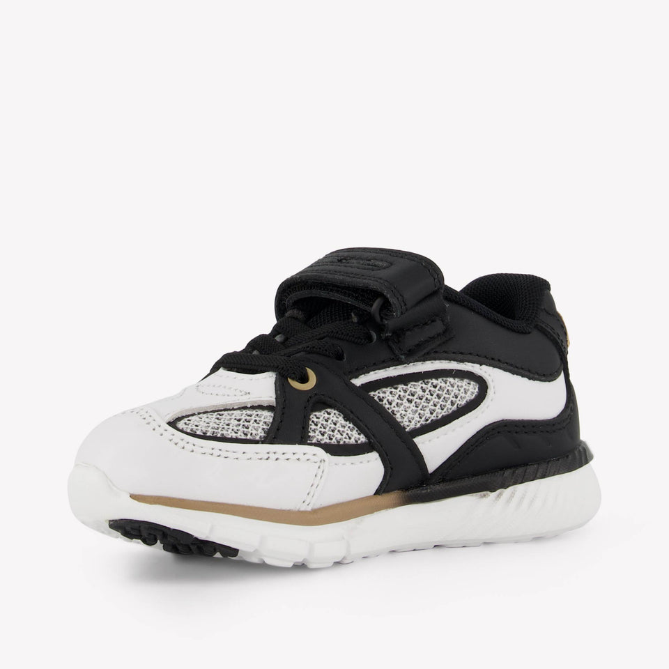 Boss Garçons Baskets Blanc