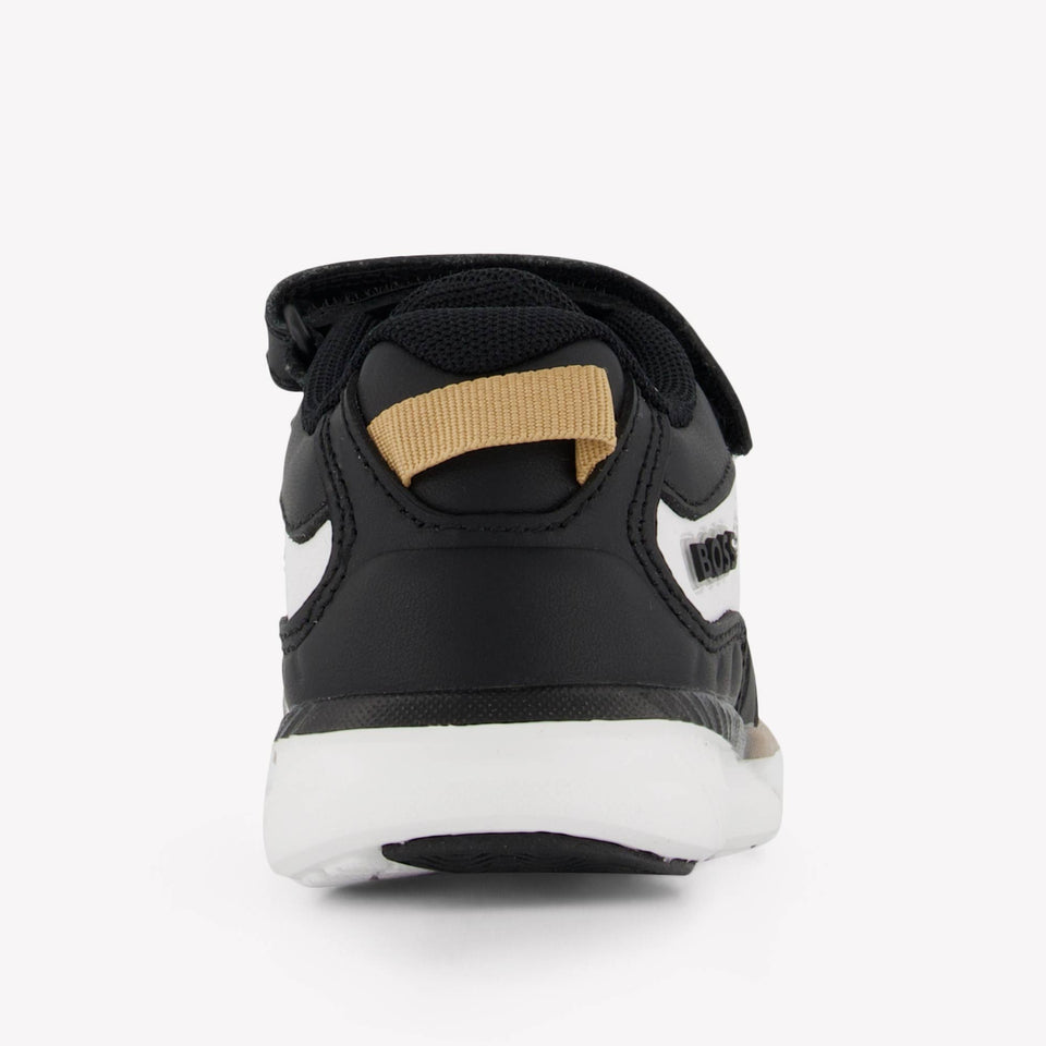 Boss Garçons Baskets Blanc