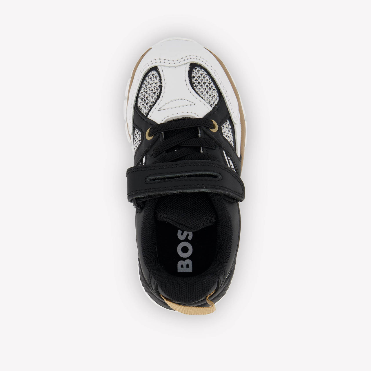 Boss Garçons Baskets Blanc