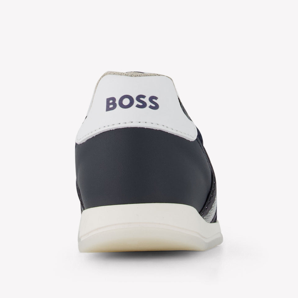 Boss Chicos Zapatillas Navy
