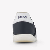 Boss Garçons Baskets Navy