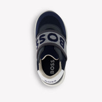 Boss Garçons Baskets Navy