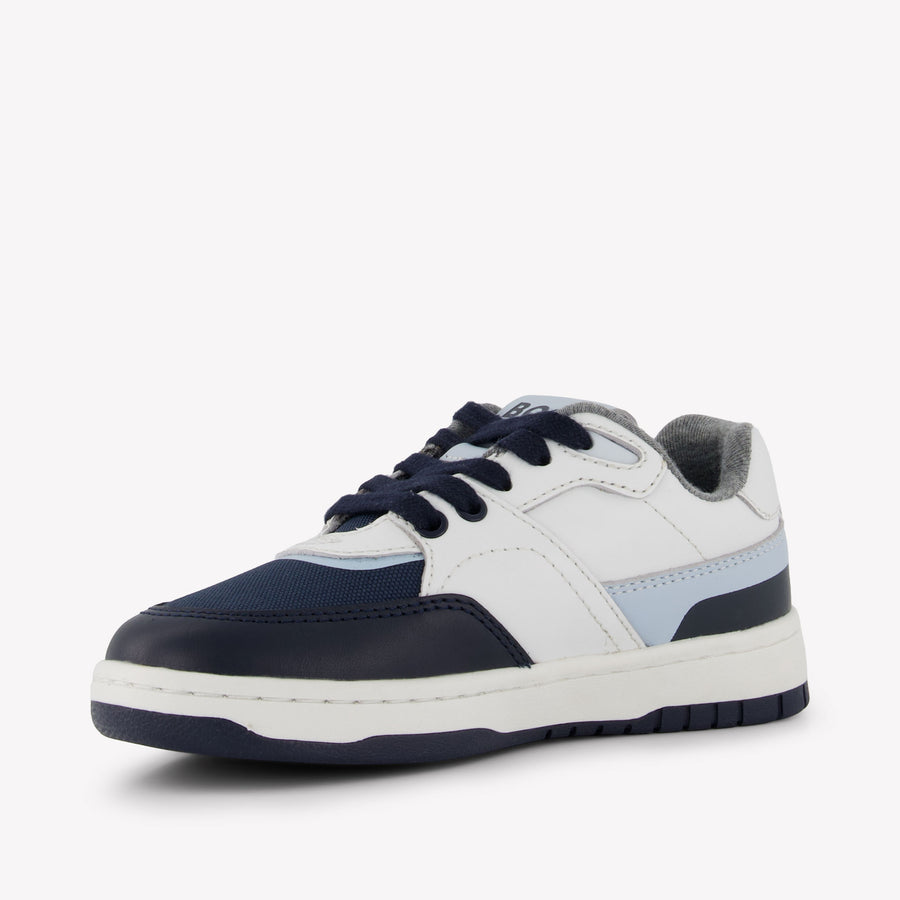 Boss Garçons Baskets Navy