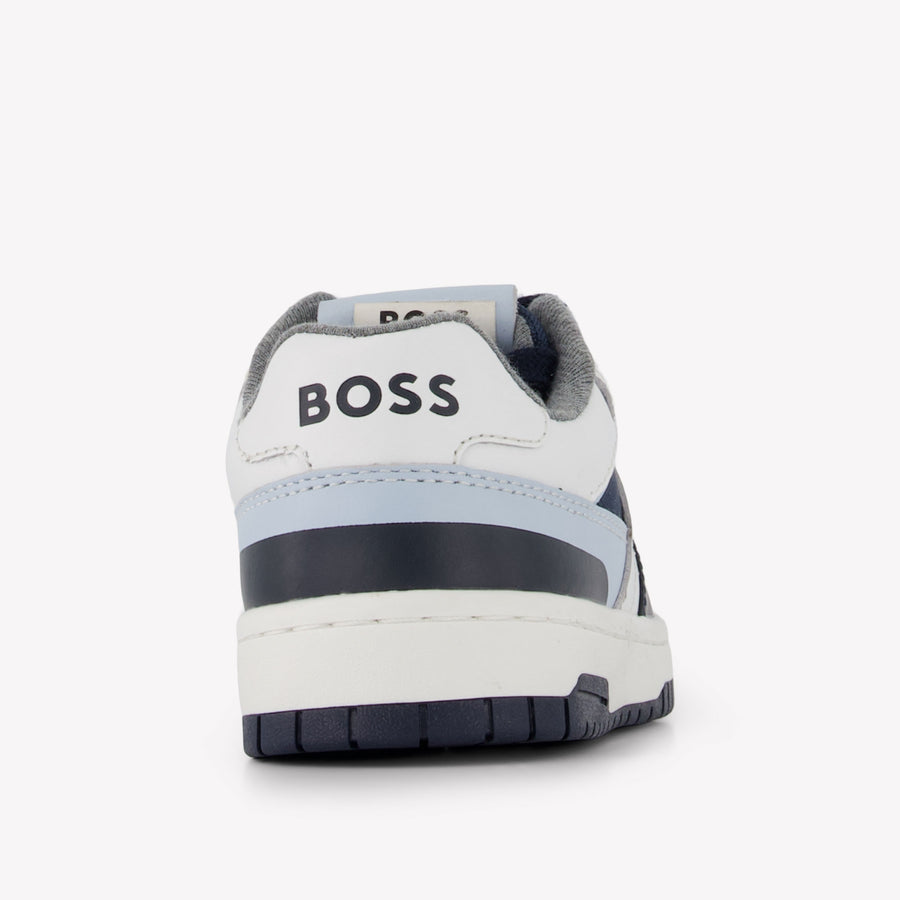 Boss Garçons Baskets Navy