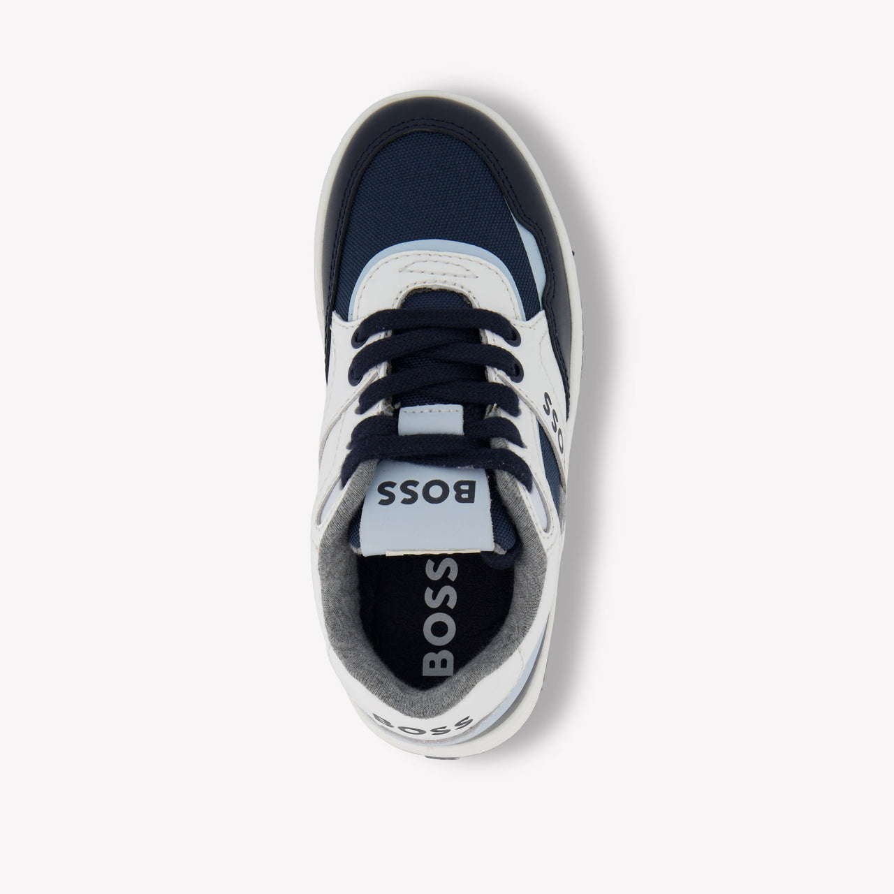 Boss Garçons Baskets Navy