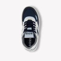 Boss Garçons Baskets Navy