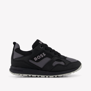 Boss Garçons Baskets Noir