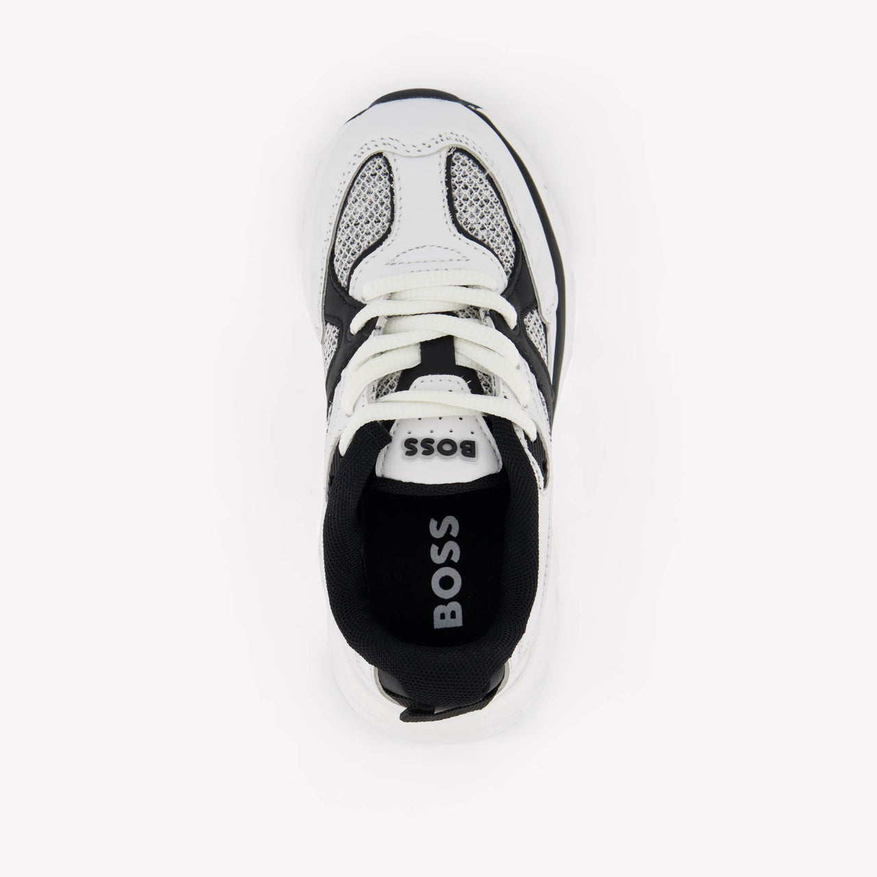 Boss Garçons Baskets Blanc