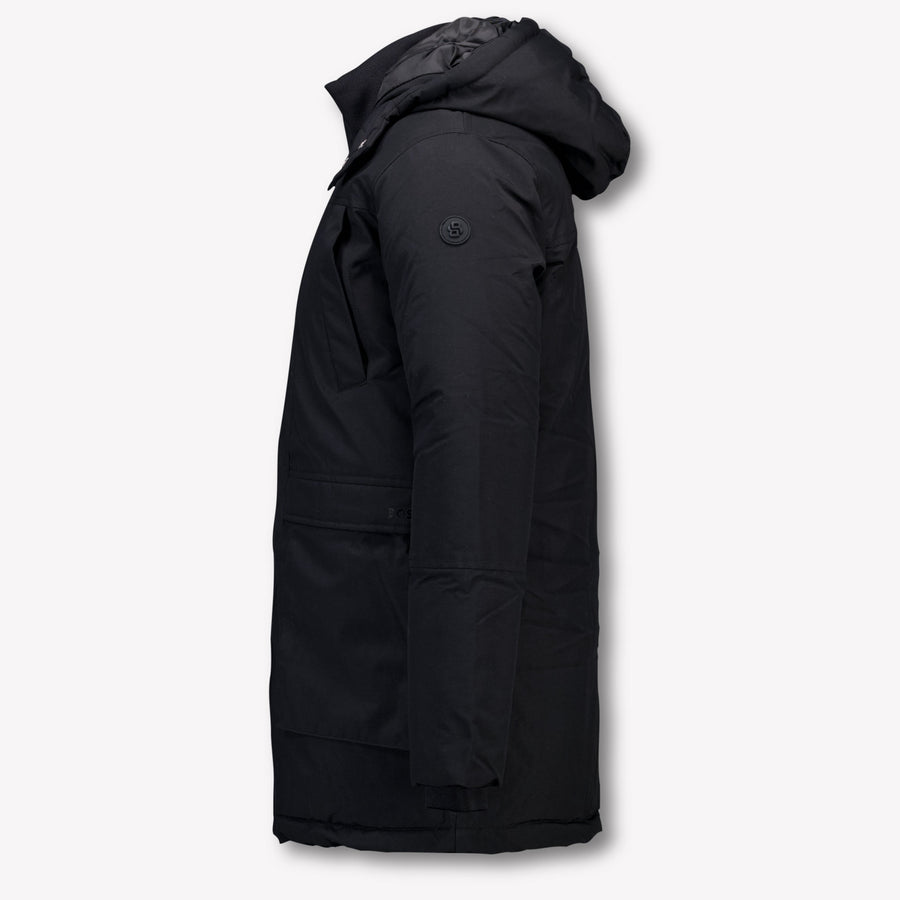 Boss Enfant Garçons Veste d'hiver Noir