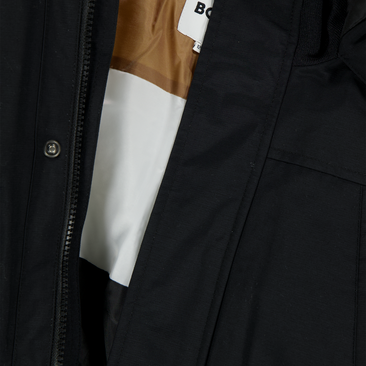 Boss Enfant Garçons Veste d'hiver Noir