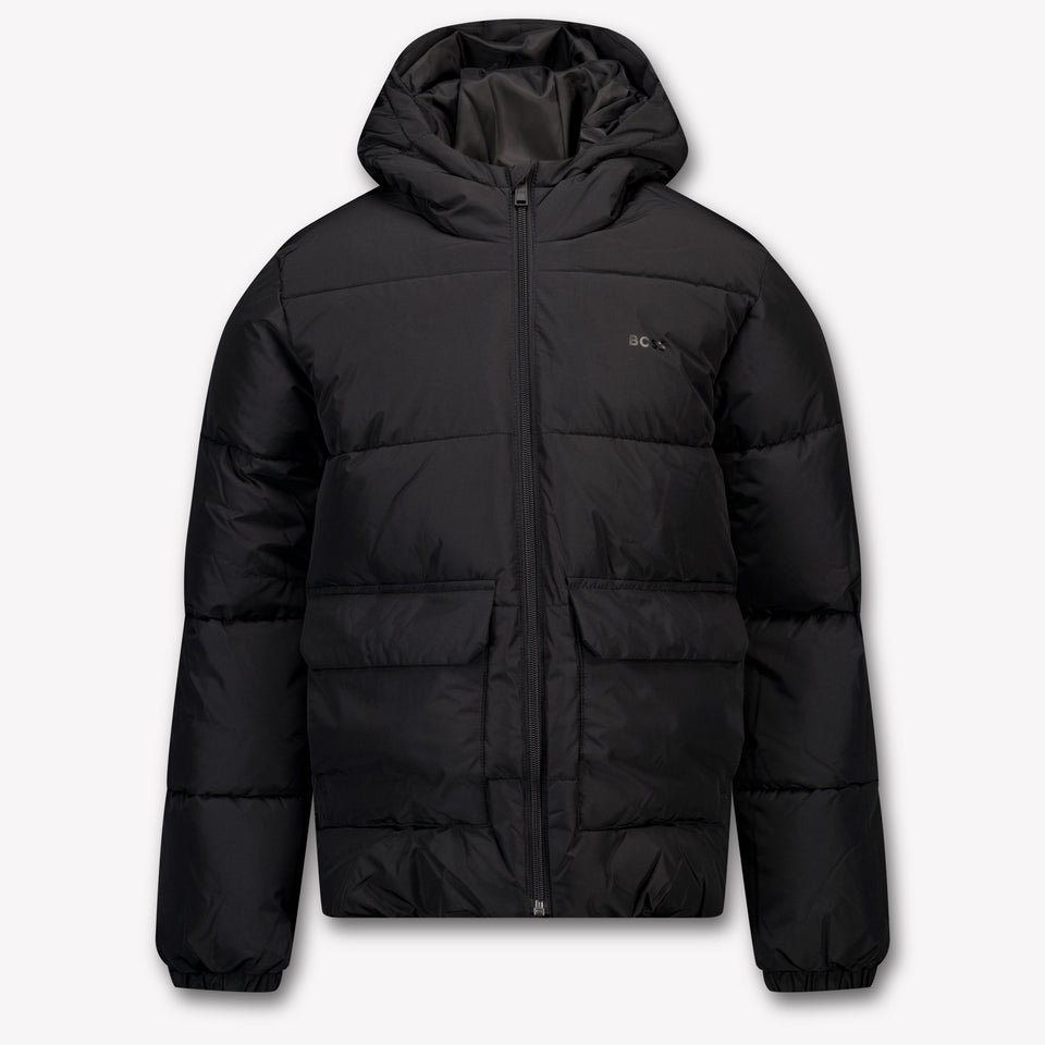 Boss Enfant Garçons Veste d'hiver Noir